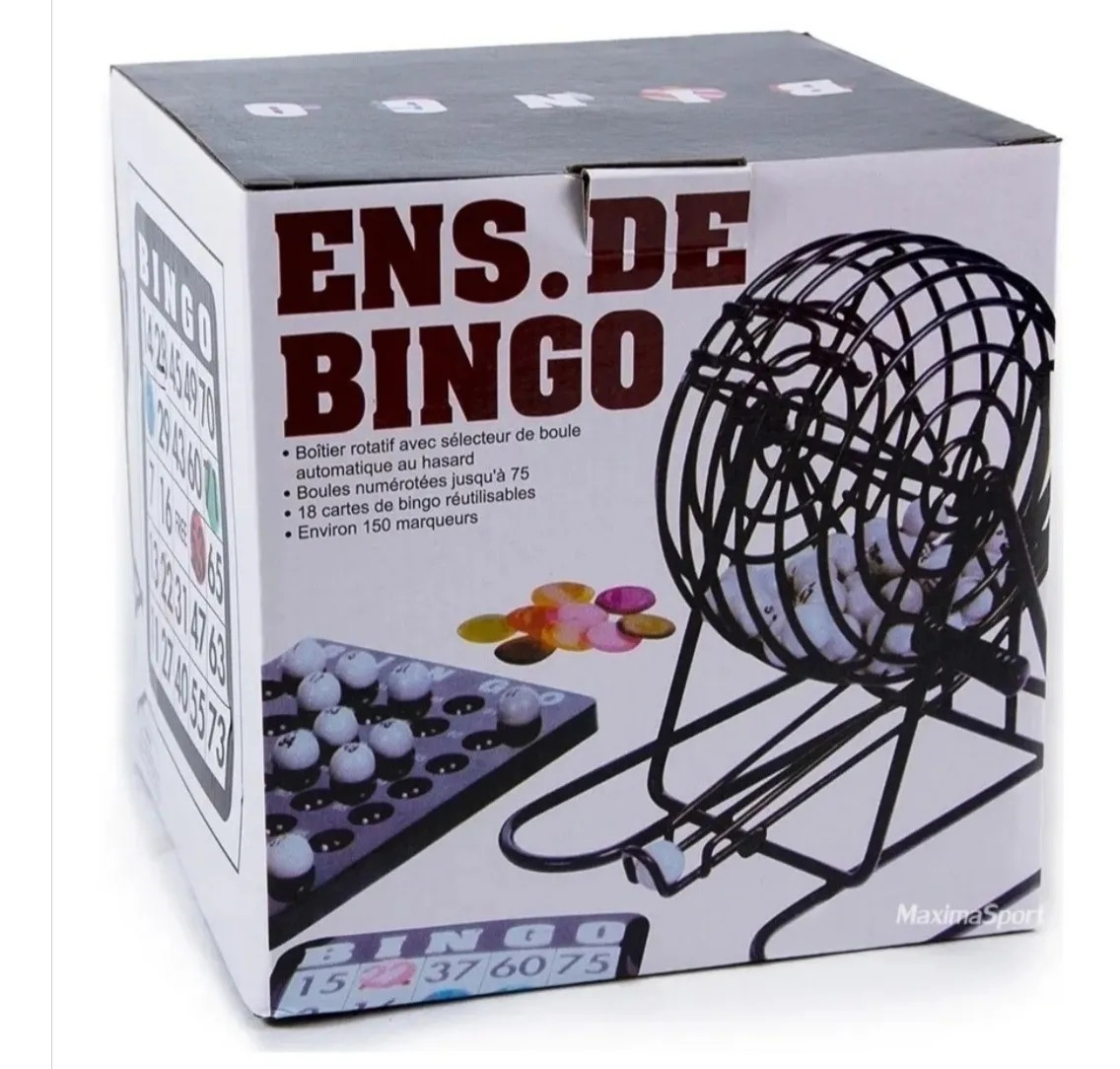 Bingo Juego Familiar Completo